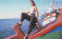 Сандра в Турции 1986г. 